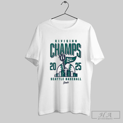2025 Division Champs Seattle Mariners Baseball Best West Seize Moment