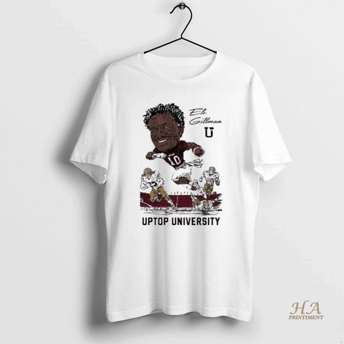 2025 Eli Gillman Uptop University Hoodie Retro Collection