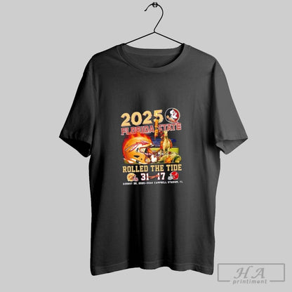 2025 Florida State Seminoles Rolled Tide August 30 2025 Doak Campbell