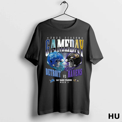 2025 Season Gameday Detroit Lions Vs Baltimore Ravens Mt Bank Stadium