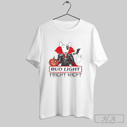 80S Bud Light Fright Night Shirt Authentic Apparel