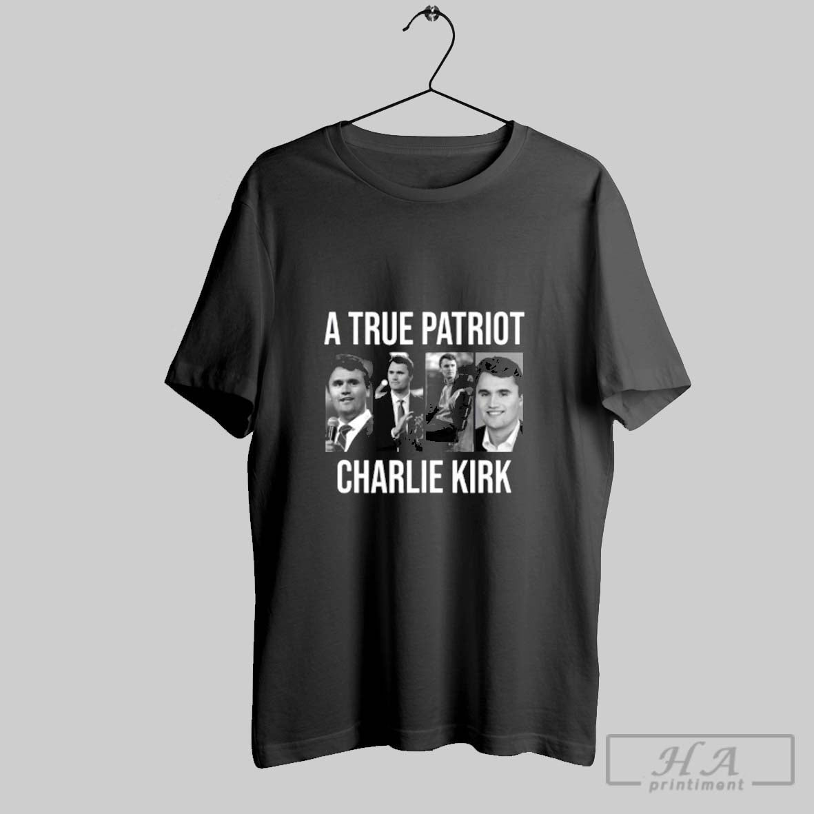 True Patriot Charlie Kirk Assassination Tee Trendy Collection