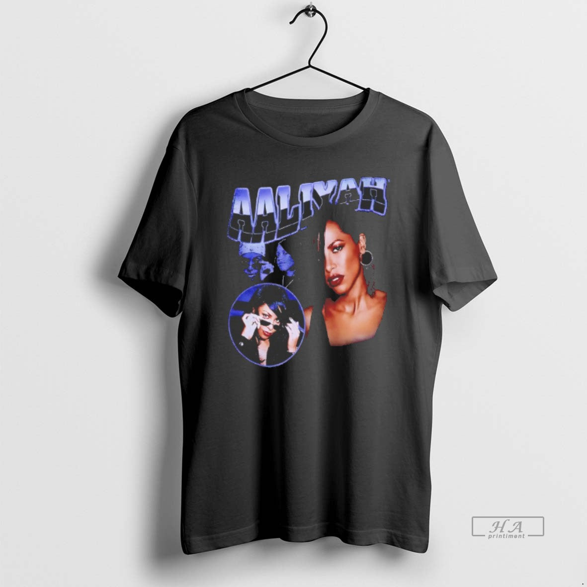 Aaliyah Photo Collage Hoodie Premium Outfit