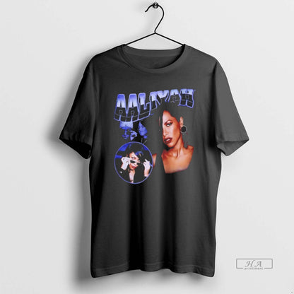 Aaliyah Photo Collage Hoodie Premium Outfit
