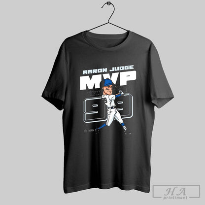 Aaron Judge Mvp 99 New York Yankees Mlb Baseball Caricature 2025