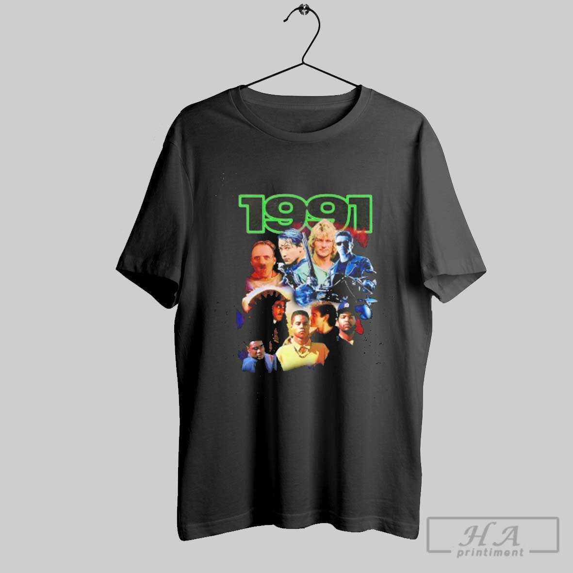 Actors Notable Movies 1991 TShirt Designer Merch