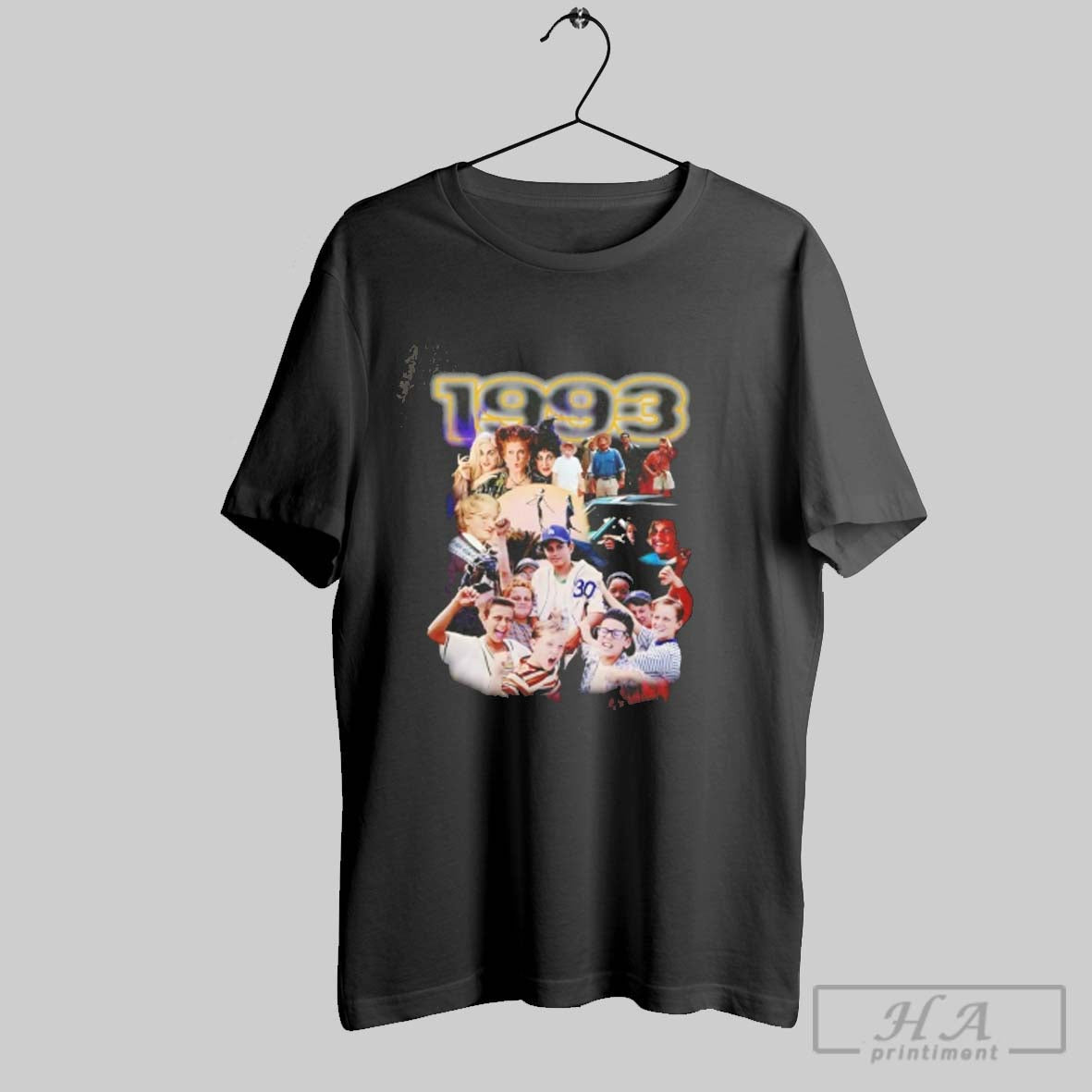 Actors Notable Movies 1993 TShirt Elegant Apparel