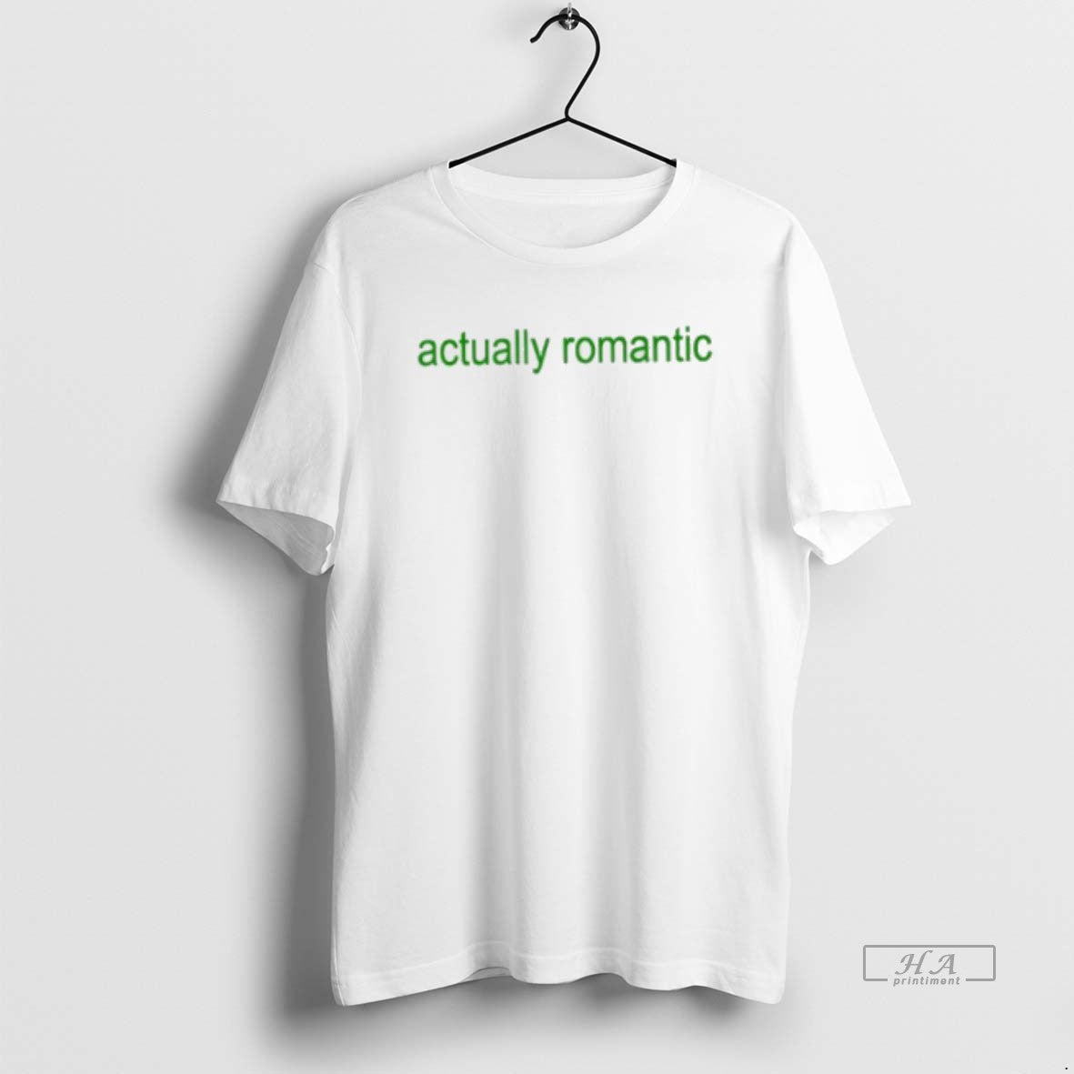 Actually Romantic Brat Tee Elegant Art