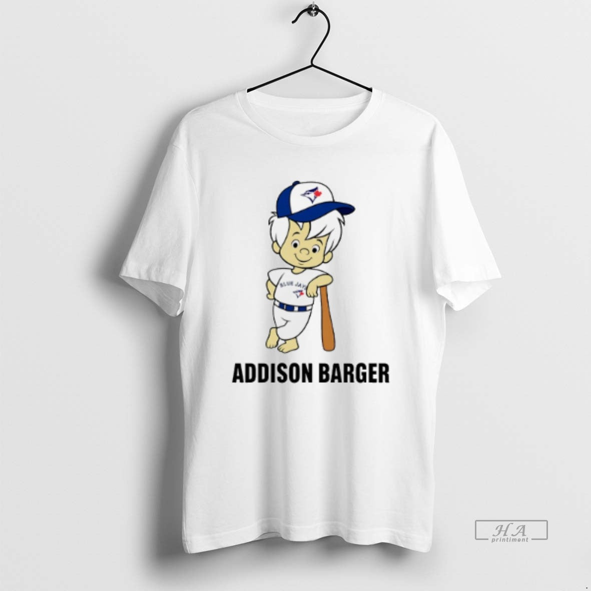 Addison Barger Toronto Blue Jays Cartoon Shirt Premium Merch