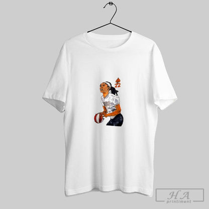 Aja Wilson Mvp Ace Spades Basketball Legend Hoodie Premium Art