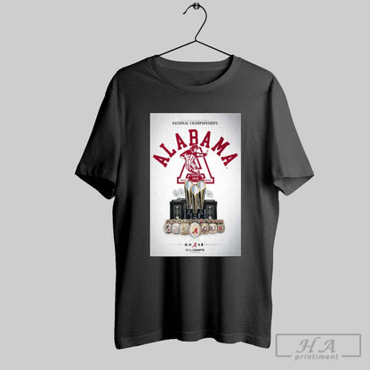 Alabama Crimson Tide 100 Years National Championships 1925 2025 Build