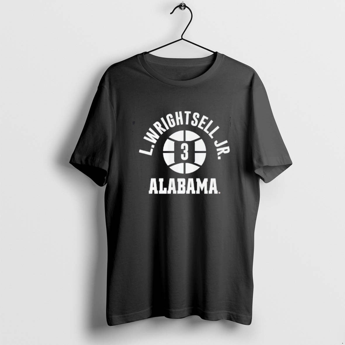 Alabama Crimson Tide Latrell Wrightsell Jr 3 Name Number Ball Shirt