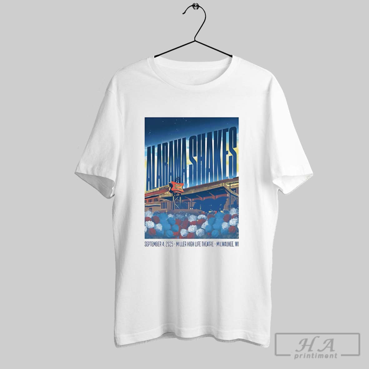 Alabama Shakes Milwaukee Wi Sept 4 2025 Tee Classic Collection