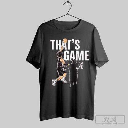 Alabama Basketball Mark Sears Thats Game Logo TShirt Modern Design