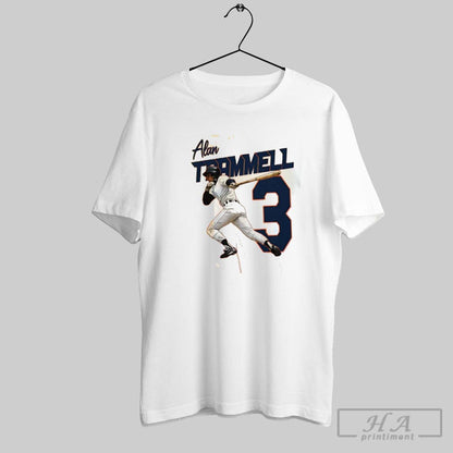 Alan Trammell Detroit Tigers Player Name Tee Premium Gift