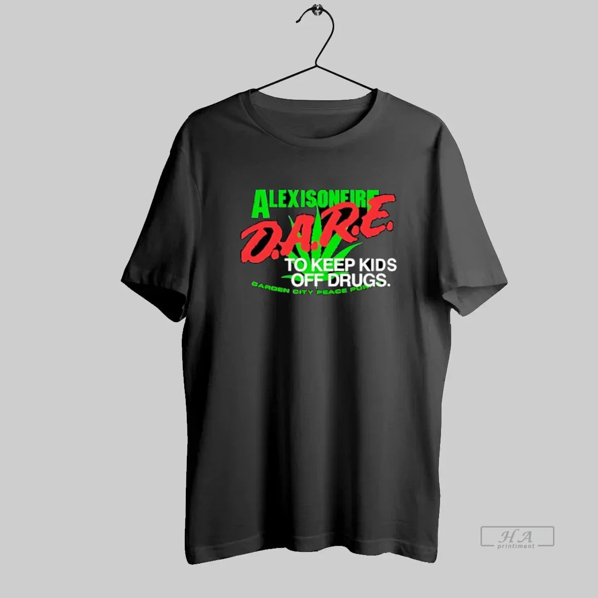 Alexis Fire D R E To Keep Off Drugs Cannabis Leaf Long Sleeve Premium