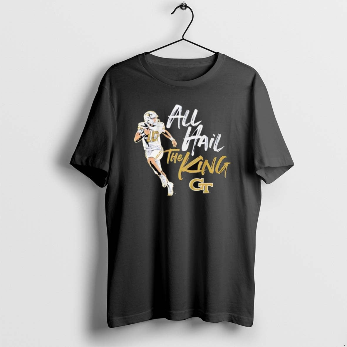 All Hail Haynes King Georgia Tech Football Long Sleeve Retro Merch