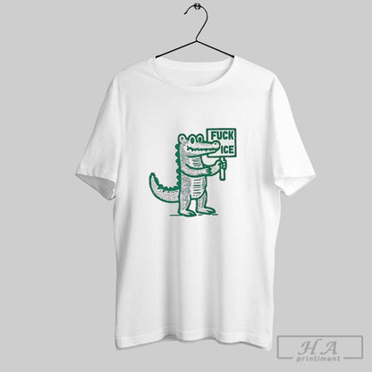 Alligator Alcatraz Fuck Ice Protest Tee Exclusive Style