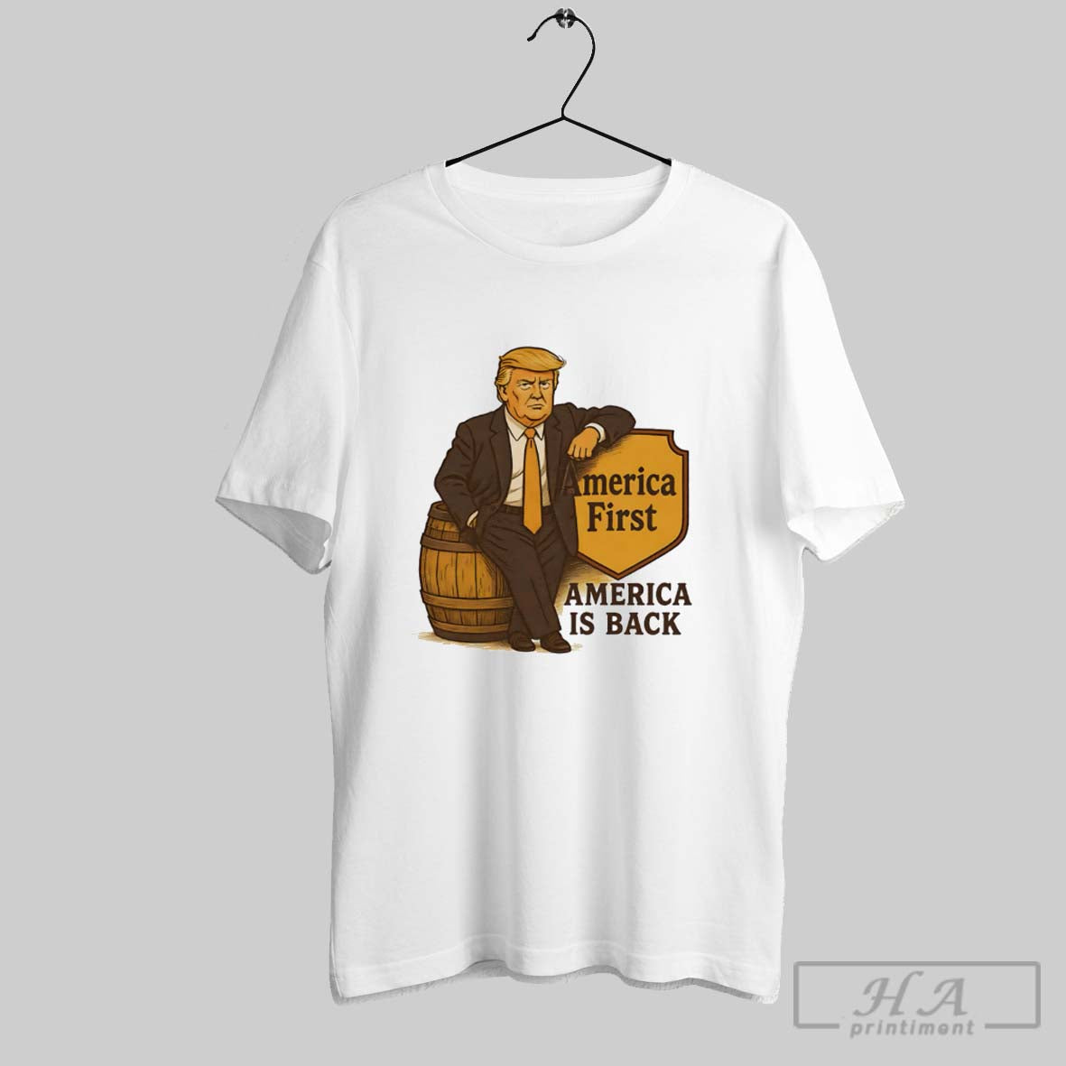 America First America Is Back Cracker Barrel Tank Top Trendy Merch