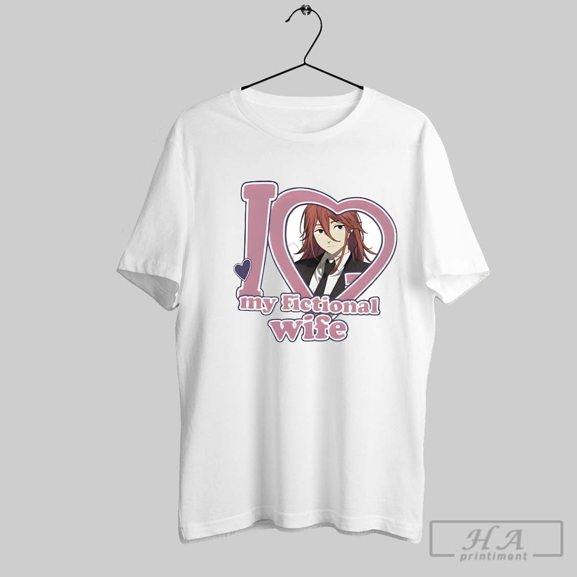 Angel Devil I Love Fictional Wife Shirt Authentic Fashion