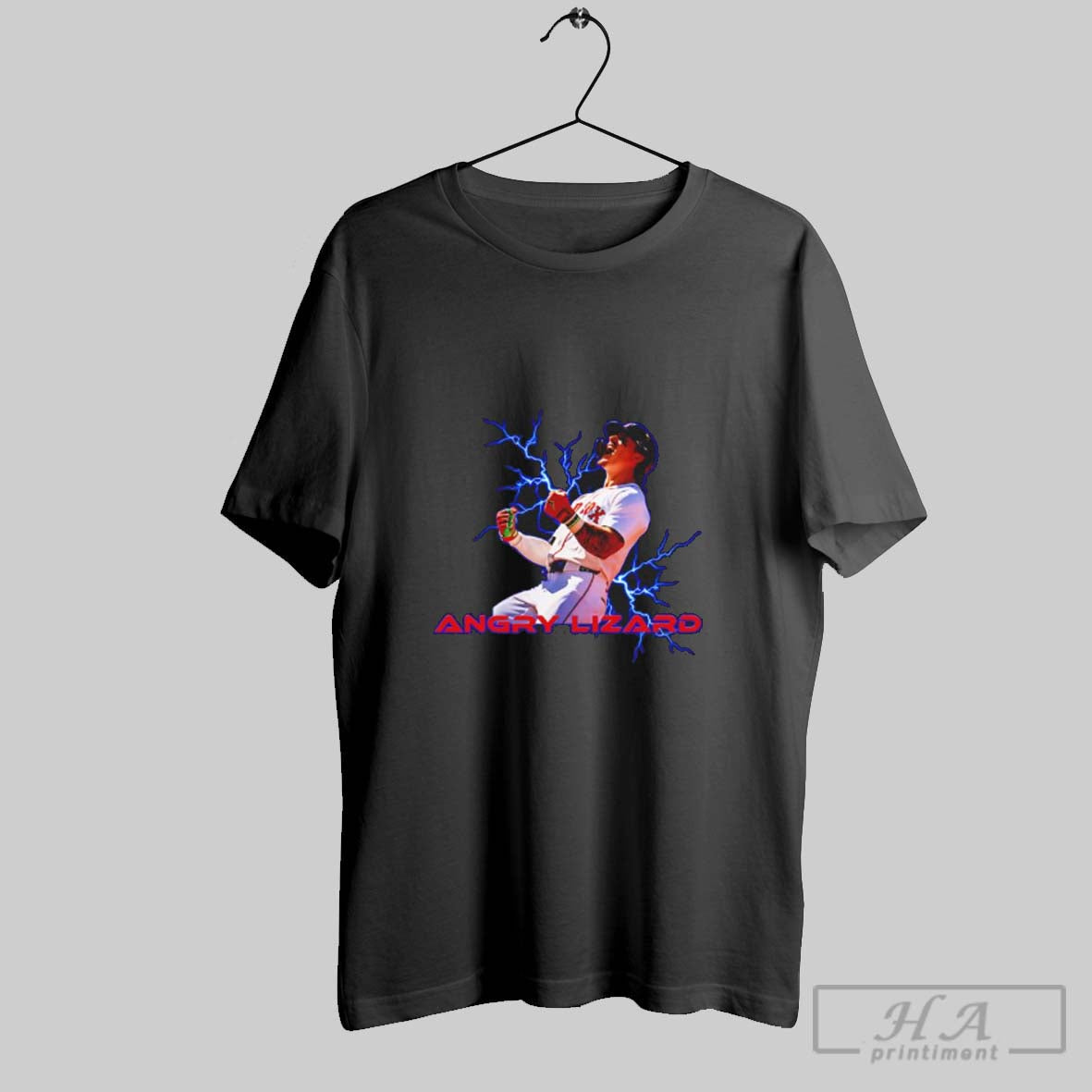 Angry Lizard Boston Red Sox Lightning Sweatshirt Trendy Design