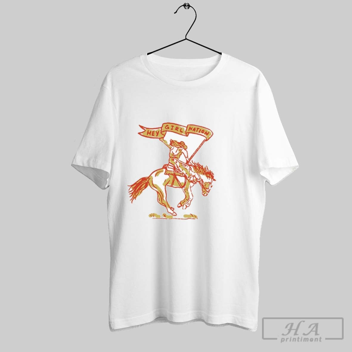 Anne Wilson Hey Nation Battle Fought Cowgirl TShirt Vintage Apparel
