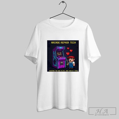 Arcade Repair Tech Keeping 80S Alive One Coin Time Out Order