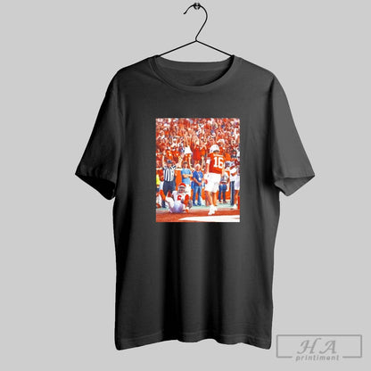 Arch Manning Stare Down Texas Longhorn TShirt Premium Art