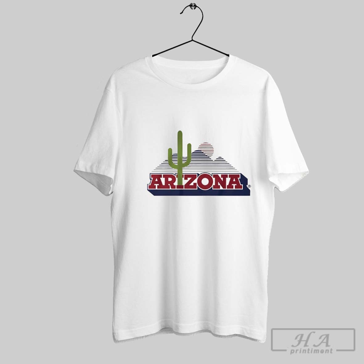 Arizona Wildcats Basketball Cactus Logo TShirt Unique Merch