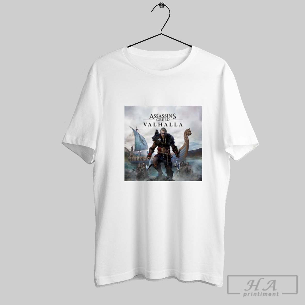 Assasins Creed Valhalla Viking Game TShirt Premium Merch