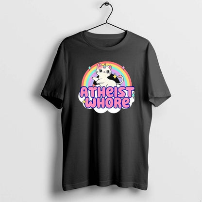 Atheist Whore Cat Unicorn Sweatshirt Classic Design