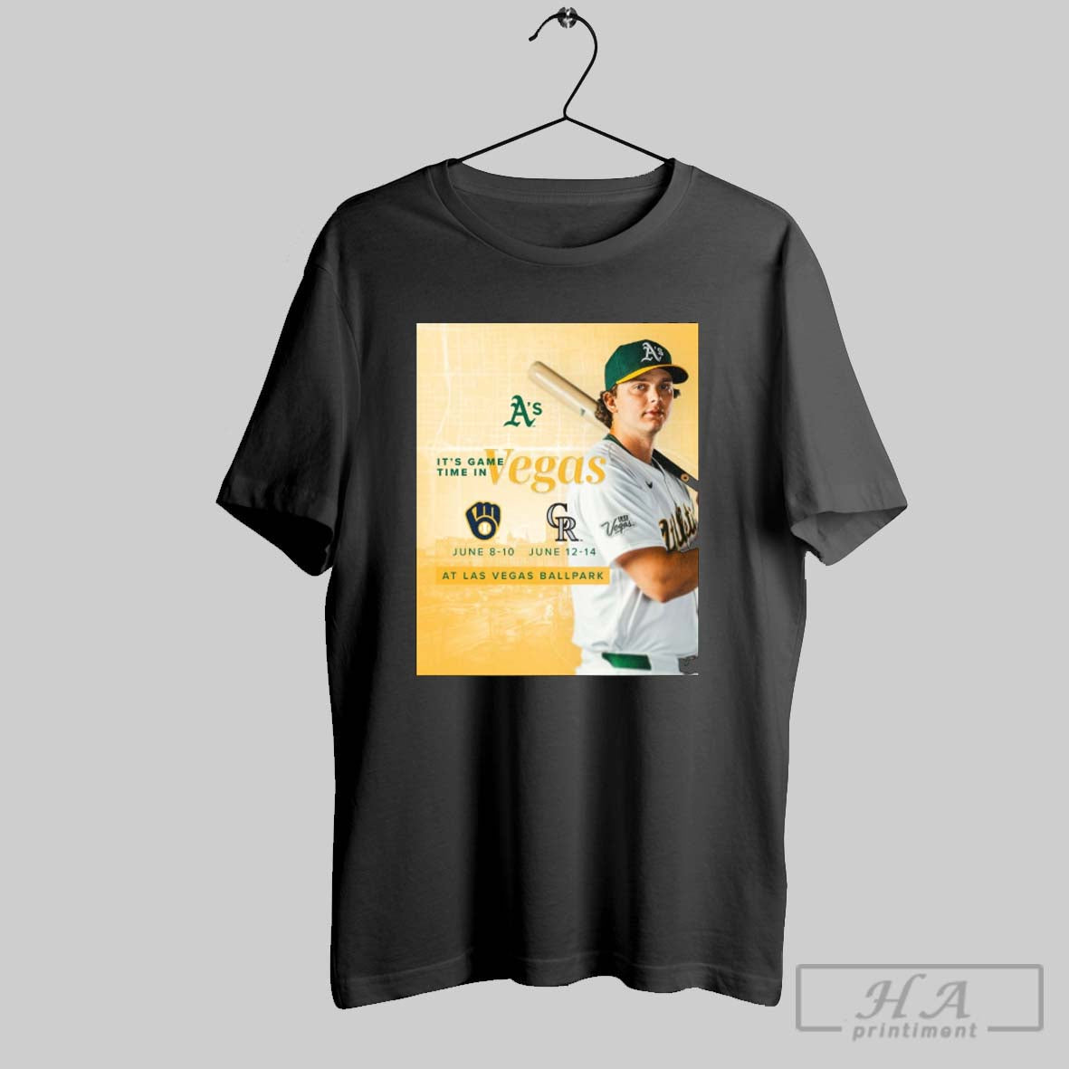 Athletics Its Game Time Vegas Vs Brewers June 8 10 Rockies Vs June