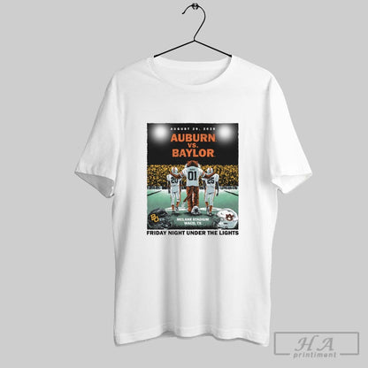 Auburn Tigers Vs Baylor Bears August 29 2025 Mclane Stadium Waco Tx