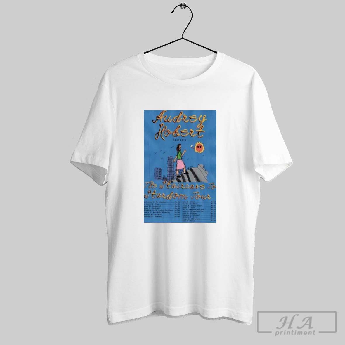 Audrey Hobert Staircase To Stardom 2025 2026 Shirt Exclusive Art