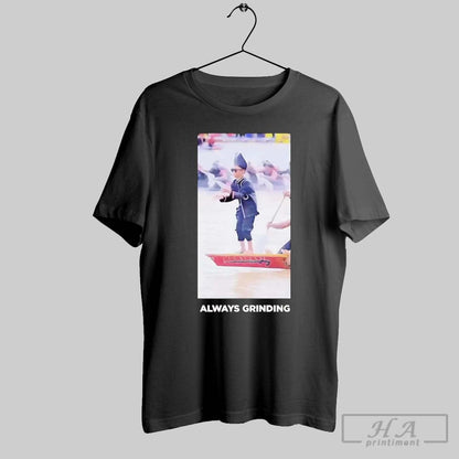 Aura Farming Always Grinding Long Sleeve Trendy Fashion