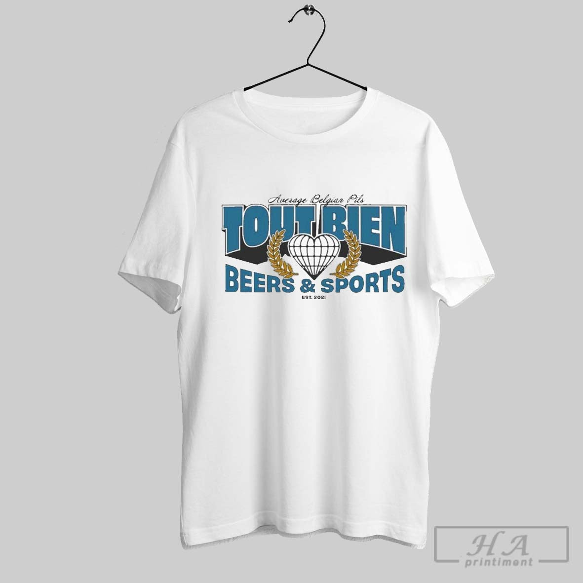 Average Bien Pils University Beers Sports Est 2021 University T