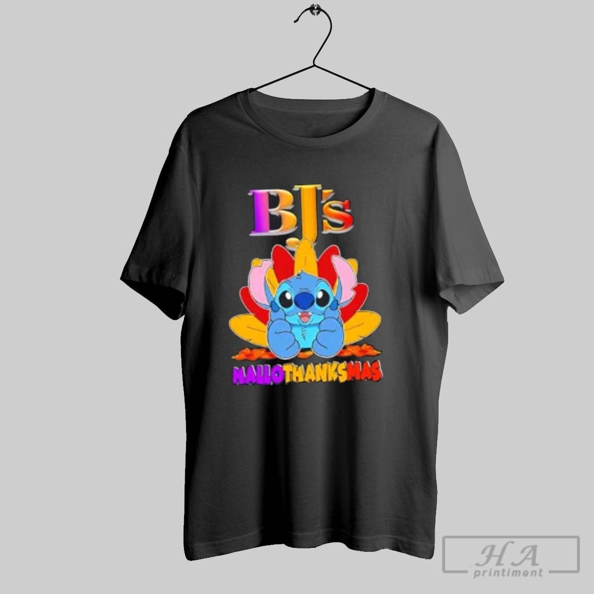 Bjs X Stitch Happy Hallothanksmas Hoodie Vintage Merch