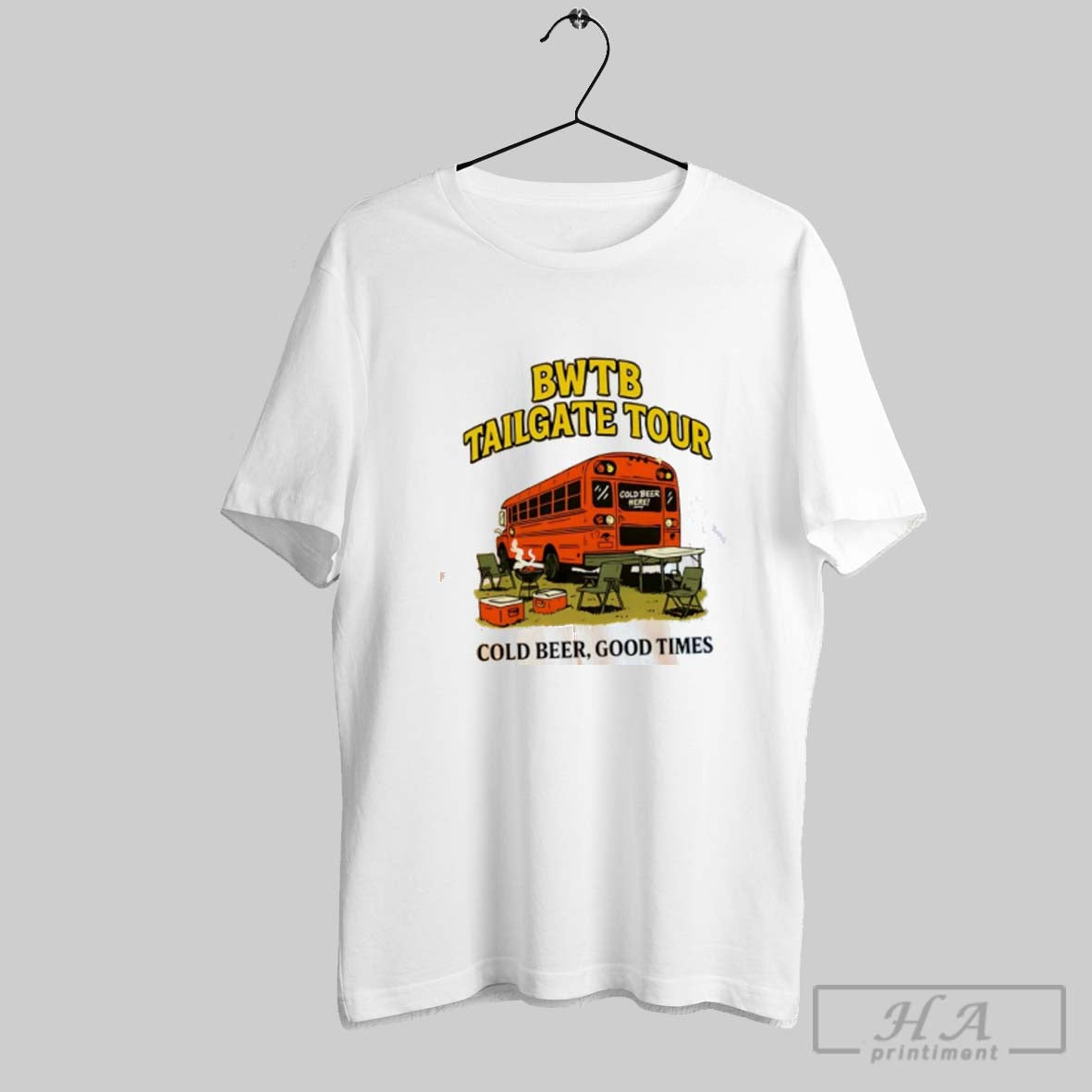 Bwtb Tailgate Tour Cold Beer Good Times TShirt Stylish Collection