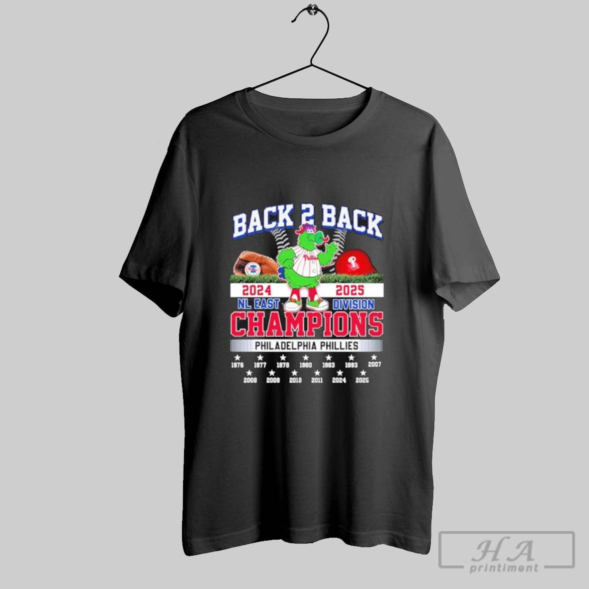 Back 2 Back 2024 2025 Nl East Division Champions Philadelphia