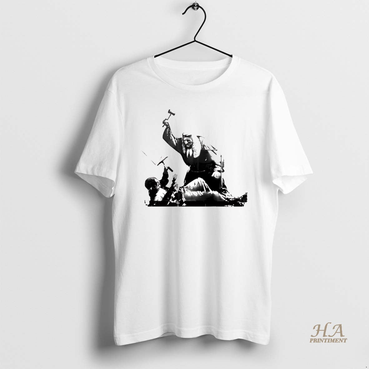 Banksy Mural Royal Courts Justice Tee Exclusive Art