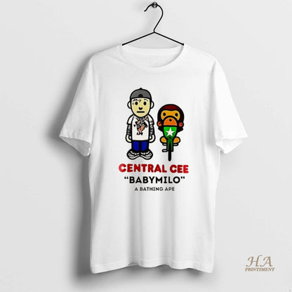 Bape X Spotify X Syna Central Cee Milo Tee Vintage Style