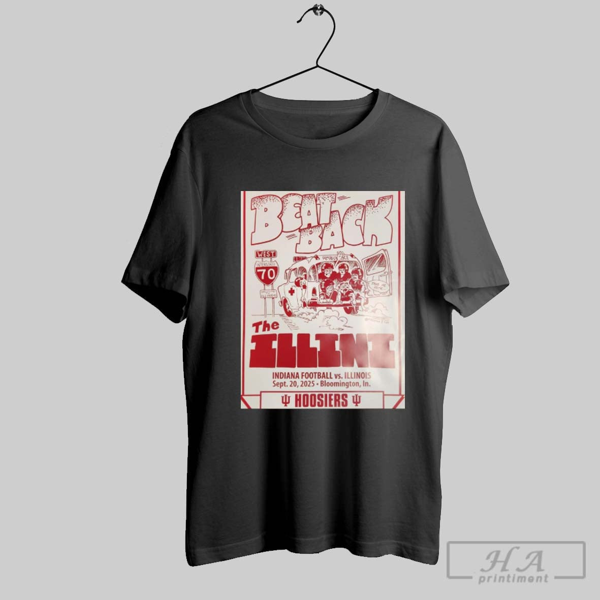 Beat Back Indiana Hoosiers Vs Illinois Fighting Illini September 20