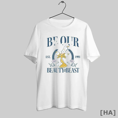 Beauty And Beast Be Our Guest Est 1991 Paris France Shirt Modern