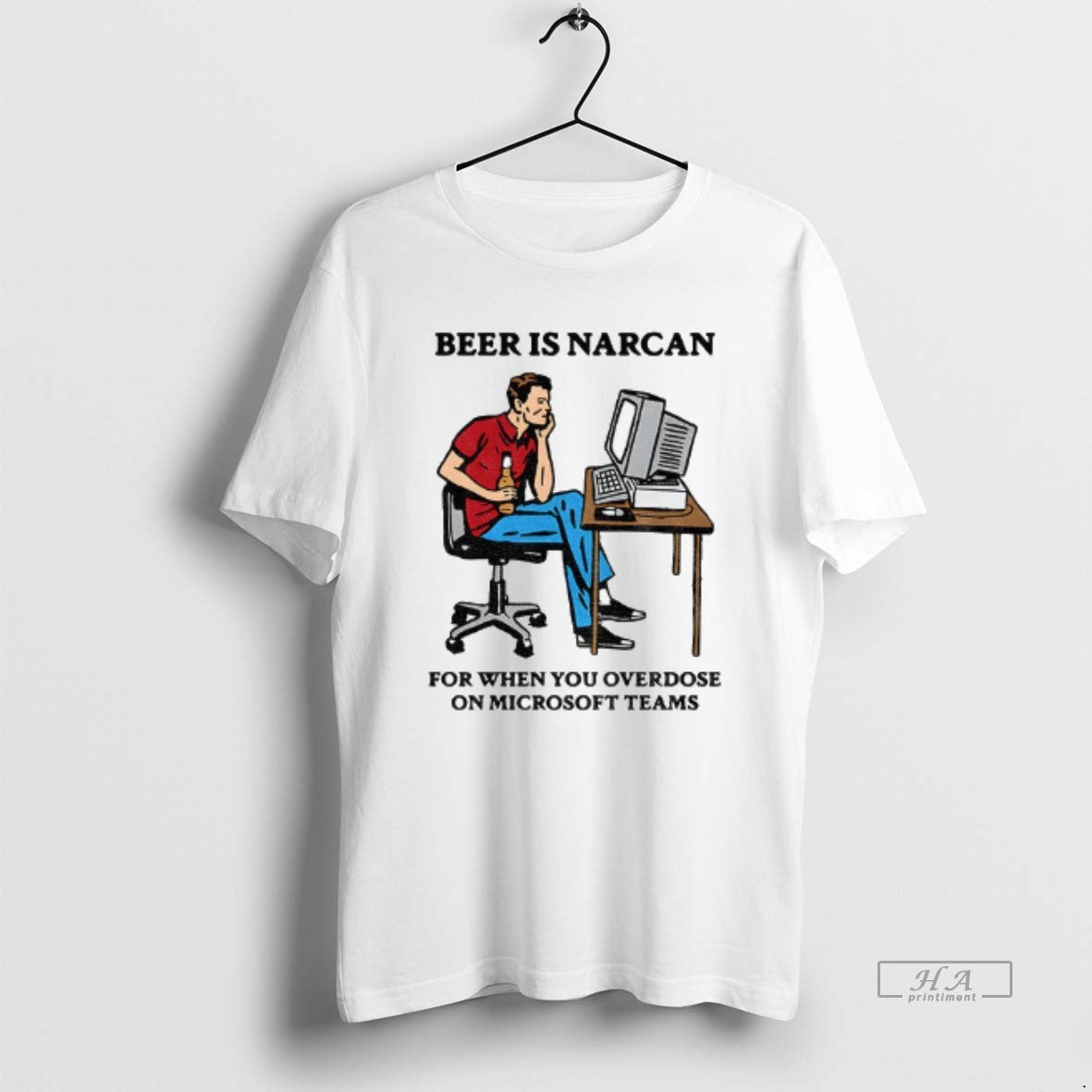 Beer Is Narcan When You Overdose Teams Hoodie Classic Fashion