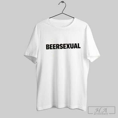Beersexual Text Shirt Modern Apparel