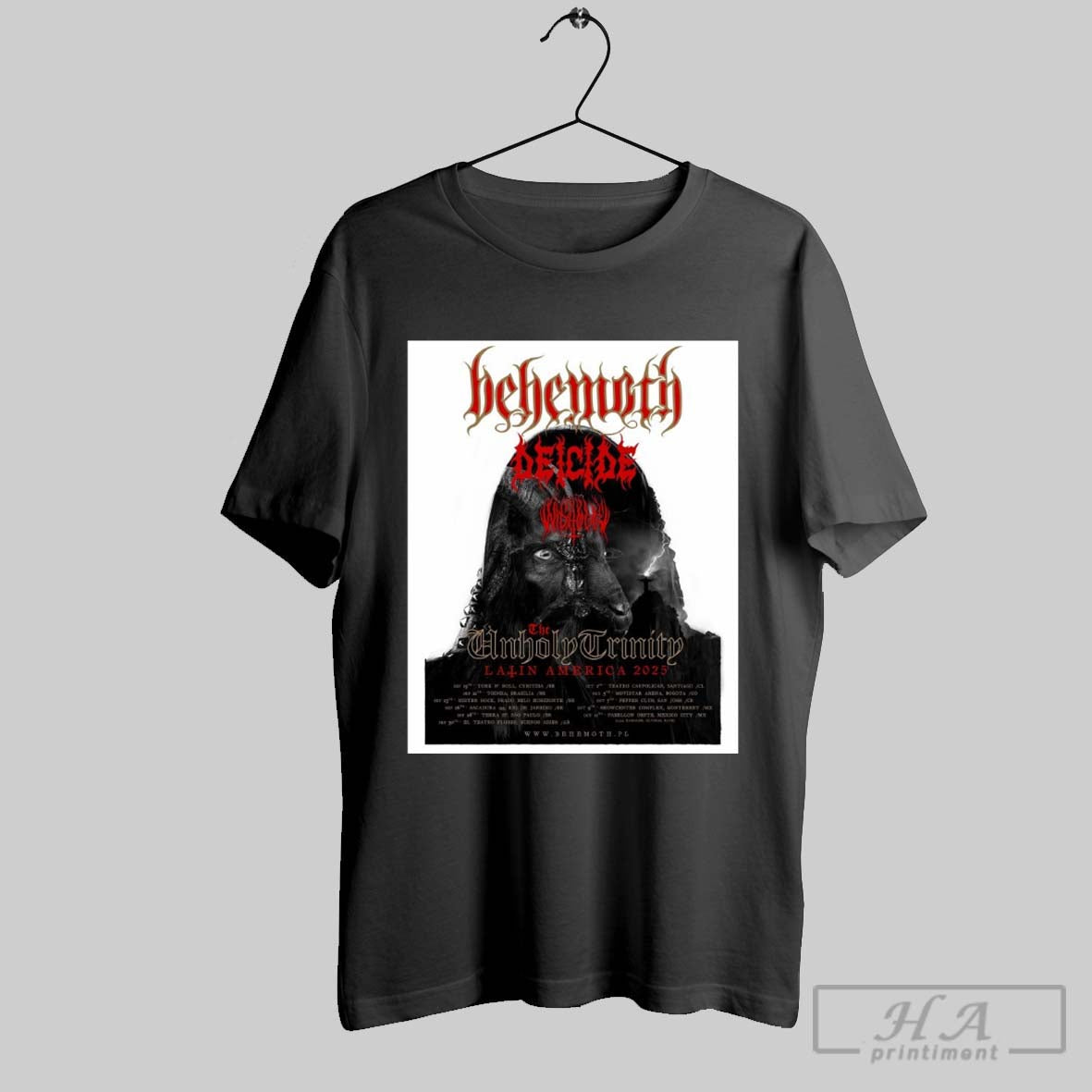 Behemoth Unholy Trinity Latin America 2025 Sep 19 Tork N Roll