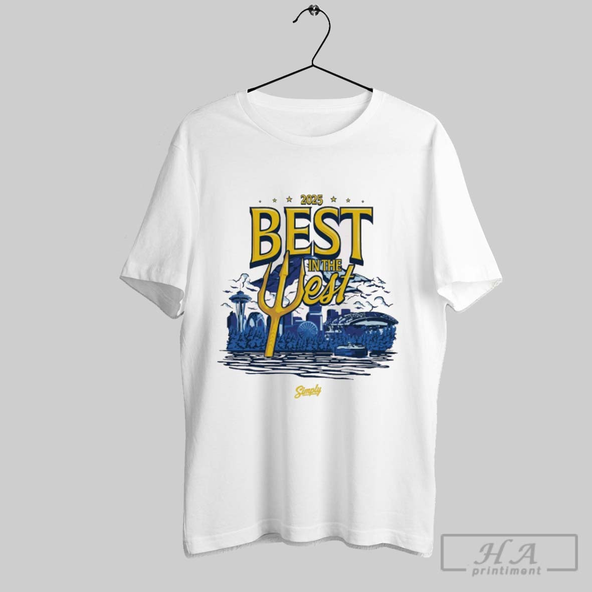 Best West 2025 Seattle Mariners Baseball Royal Seize Moment TShirt