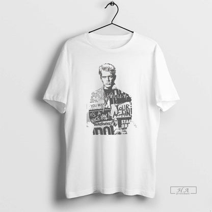 Billy Idol Billy Newspaper Tee Vintage Design