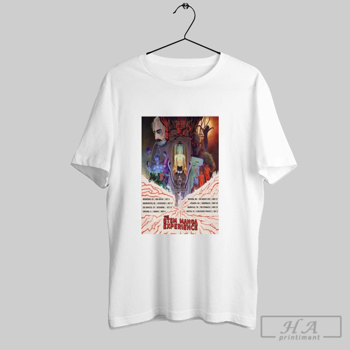 Black Tiger Sex Machine Manga Experience Tour 2025 Hoodie Classic
