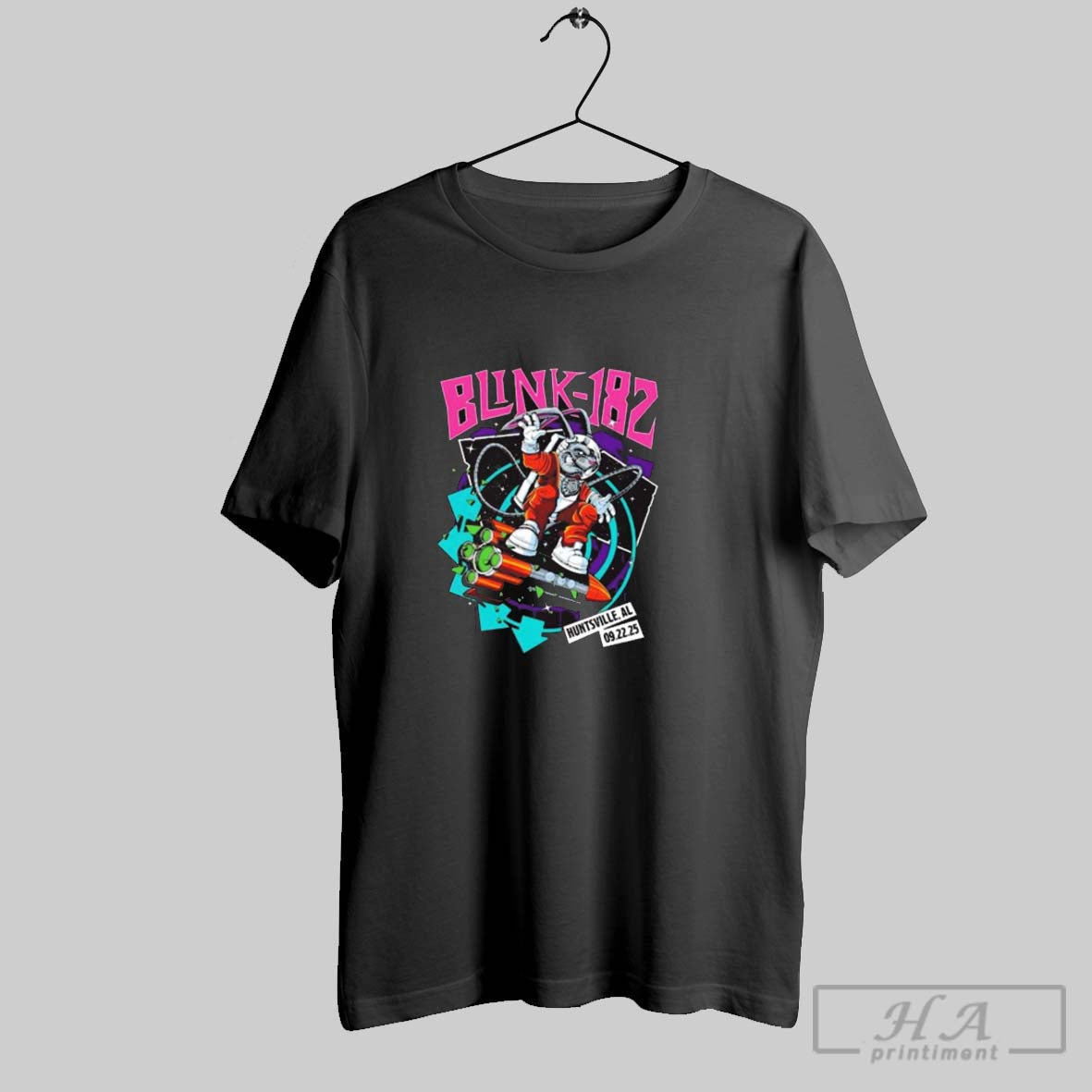 Blink 182 Tour September 22 2025 Event Huntsville Al Art Shirt